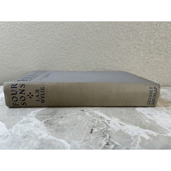 Four Sons by I A R Wylie Vintage HC 1928 Free Shipping - GOOD - Picture 8 of 8
